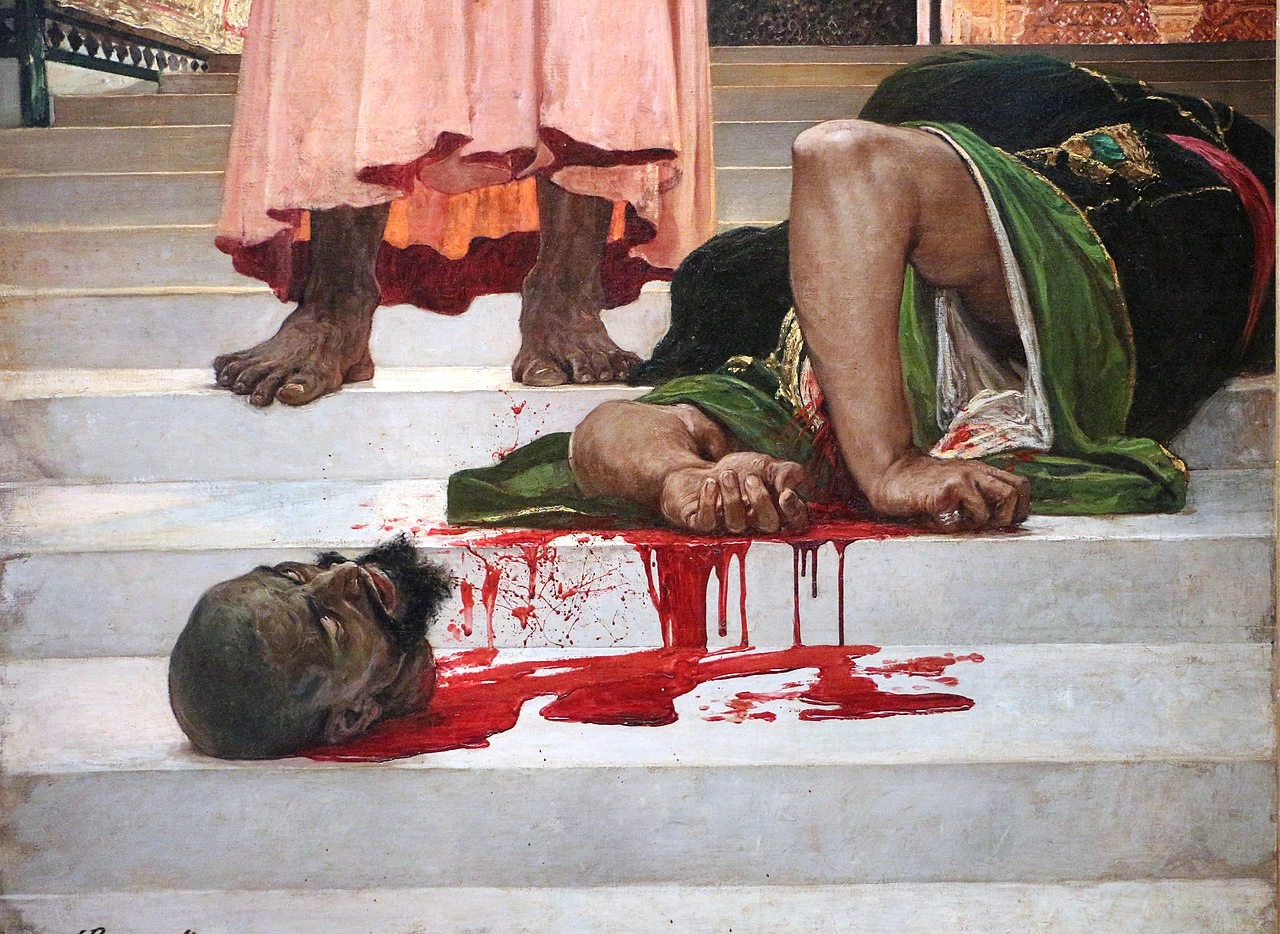 Esecuzione senza processo sotto i re moreschi di Granada - Museo d'Orsay, Parigi, dettaglio 1